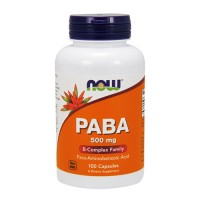 Now Foods PABA 500 mg
