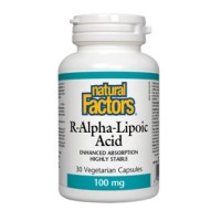 Natural Factors R-Alpha-Lipoic Acid 100 mg