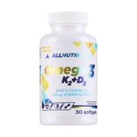 Allnutrition Omega 3 K2 and D3 30 Softgels