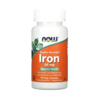 Now Foods Double Strenght Iron 36 mg 90 veg caps