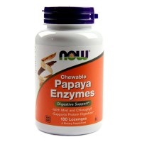 Now Foods Papaya Enzymes Chewable