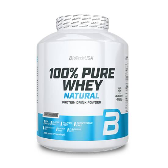 BIOTECH USA 100% Pure Whey Natural цена онлайн магазин FitnessDobavki.bg